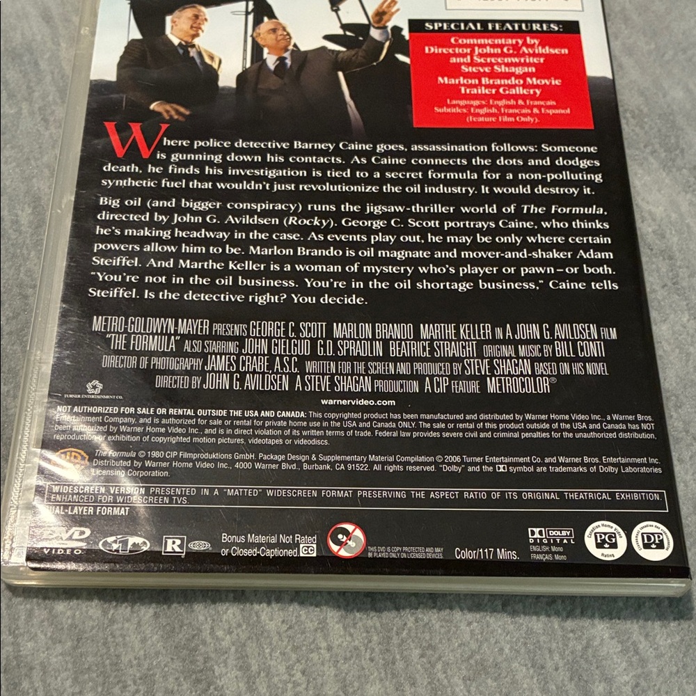 The Formula DVD - Picture 3 of 3
